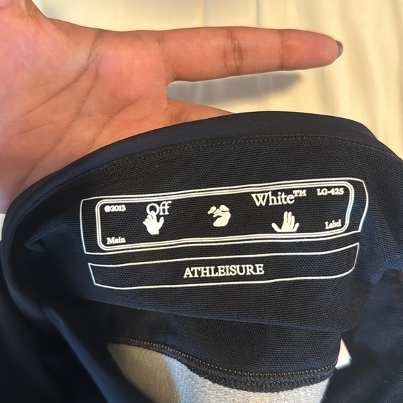 Brand: Off White, Sports top, black color - Picture 3 of 4